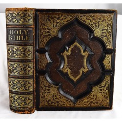 Hubbard Family Bible, of Georgetown and Haverhill, Mass.  (Harding's Royal Edition) The Holy Bible, Containing the Old and New Testaments: Translated out of the Original Tongues Together with the Apocrypha, Concordance and Psalms